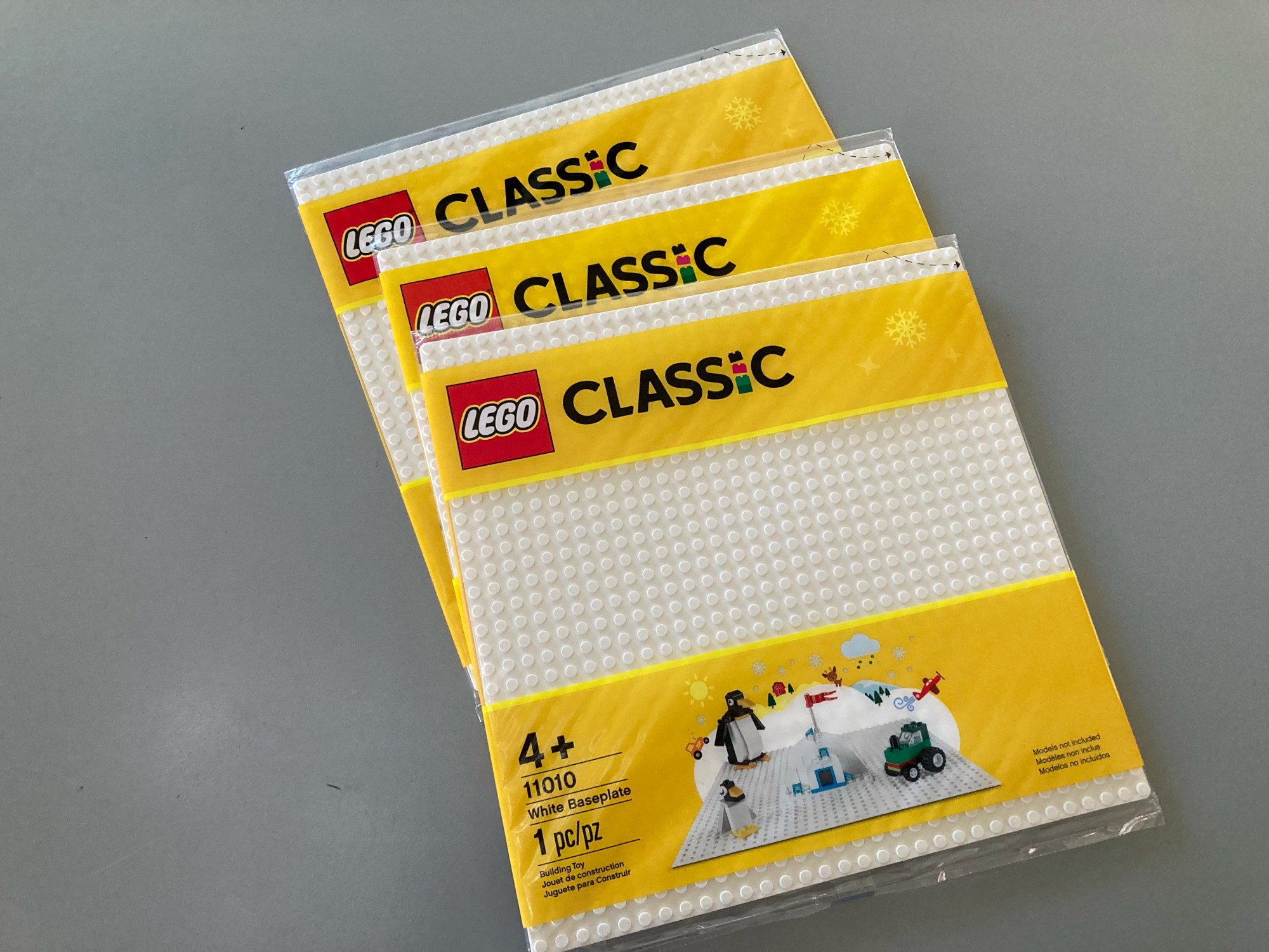 Placas base para piezas Lego